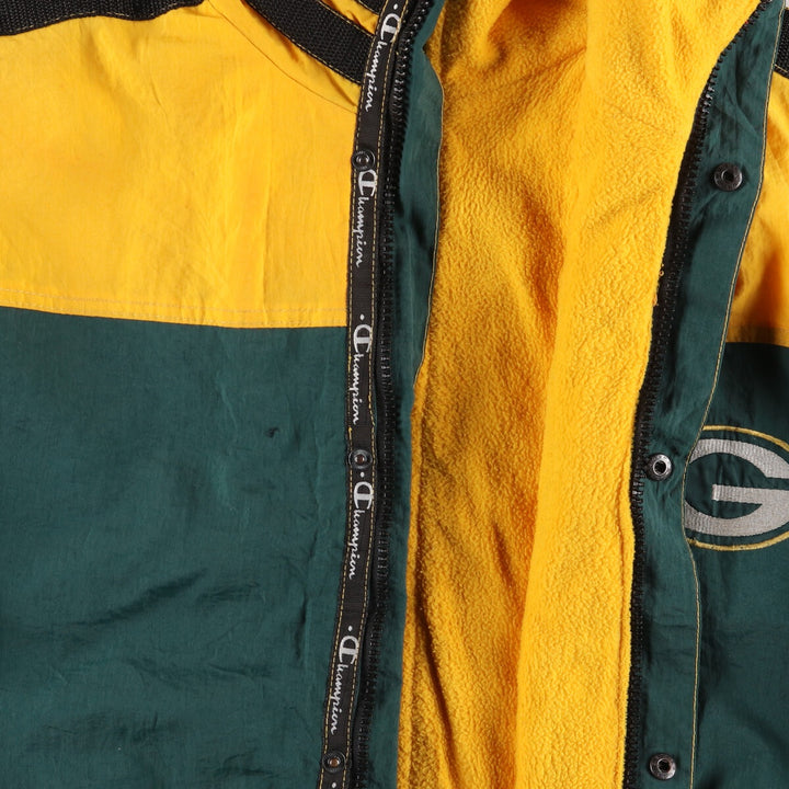 90'S Champion NFL Green Bay Packers padded puffer jacket, men's M size, vintage / eaa443080