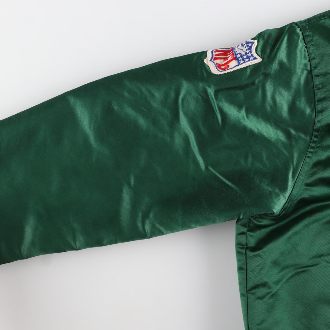 90'S Starter NFL Green Bay Packers Nylon Stadium Jacket Award Jacket Made in USA Men's L Size Vintage /eaa443081