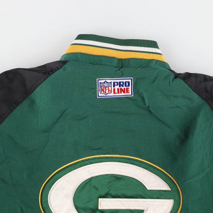 90'S Starter NFL Green Bay Packers Padded Anorak Jacket Puffer Jacket Men's XL /eaa443085