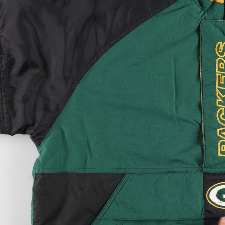 90'S Starter NFL Green Bay Packers Padded Anorak Jacket Puffer Jacket Men's XL /eaa443085