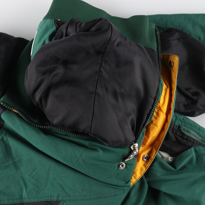 90'S Starter NFL Green Bay Packers Padded Anorak Jacket Puffer Jacket Men's XL /eaa443085