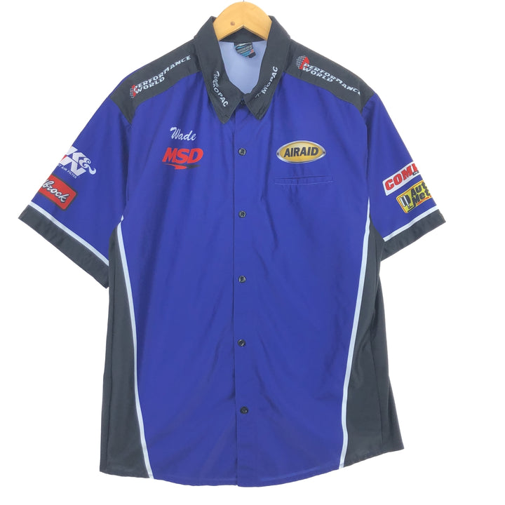 AE Short Sleeve Racing Shirt Made in USA Men's M /eaa443096