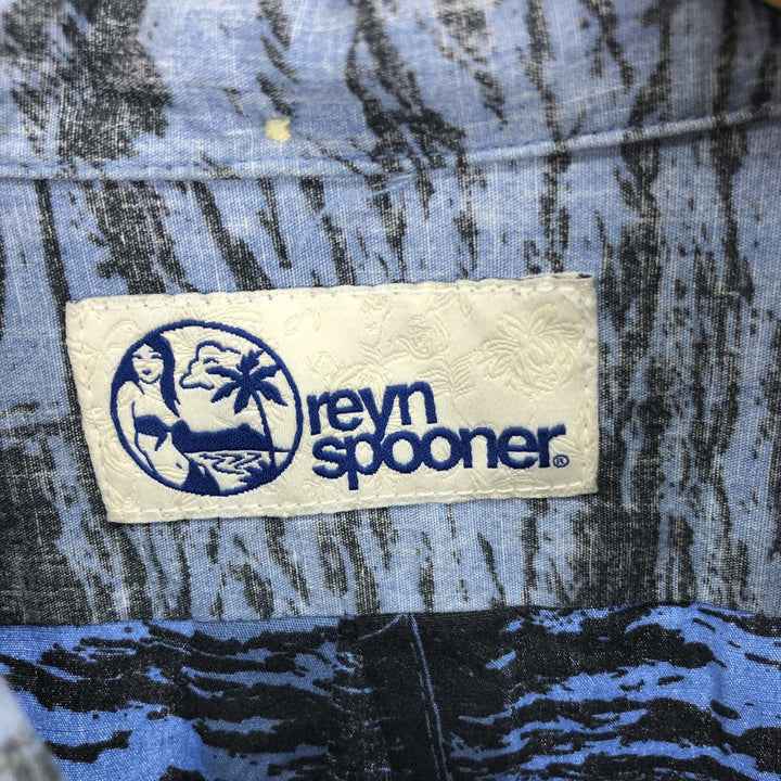 Reyn Spooner Swimsuit Tag Bikini Tag All-Over Yacht Pattern Button-Down Hawaiian Aloha Shirt Men's XXL /eaa443102