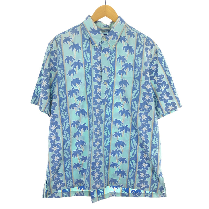 Reyn Spooner PHIL EDWARDS All-over Print Pullover Button-Down Hawaiian Aloha Shirt Made in Hawaii Men's XL /eaa443104