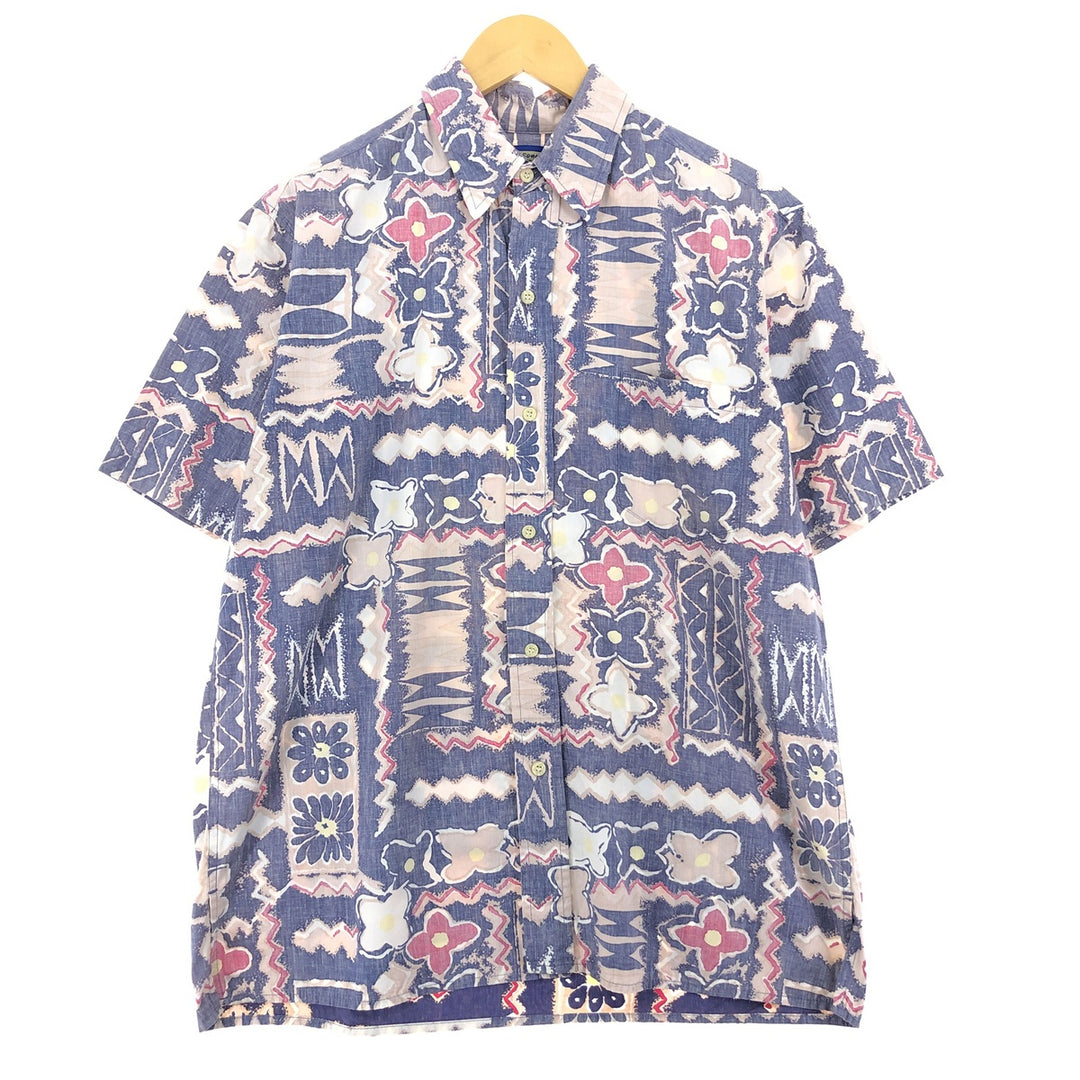 Reyn Spooner PHIL EDWARDS All-over Hawaiian Aloha Shirt, Made in Hawaii, Men's M /eaa443109