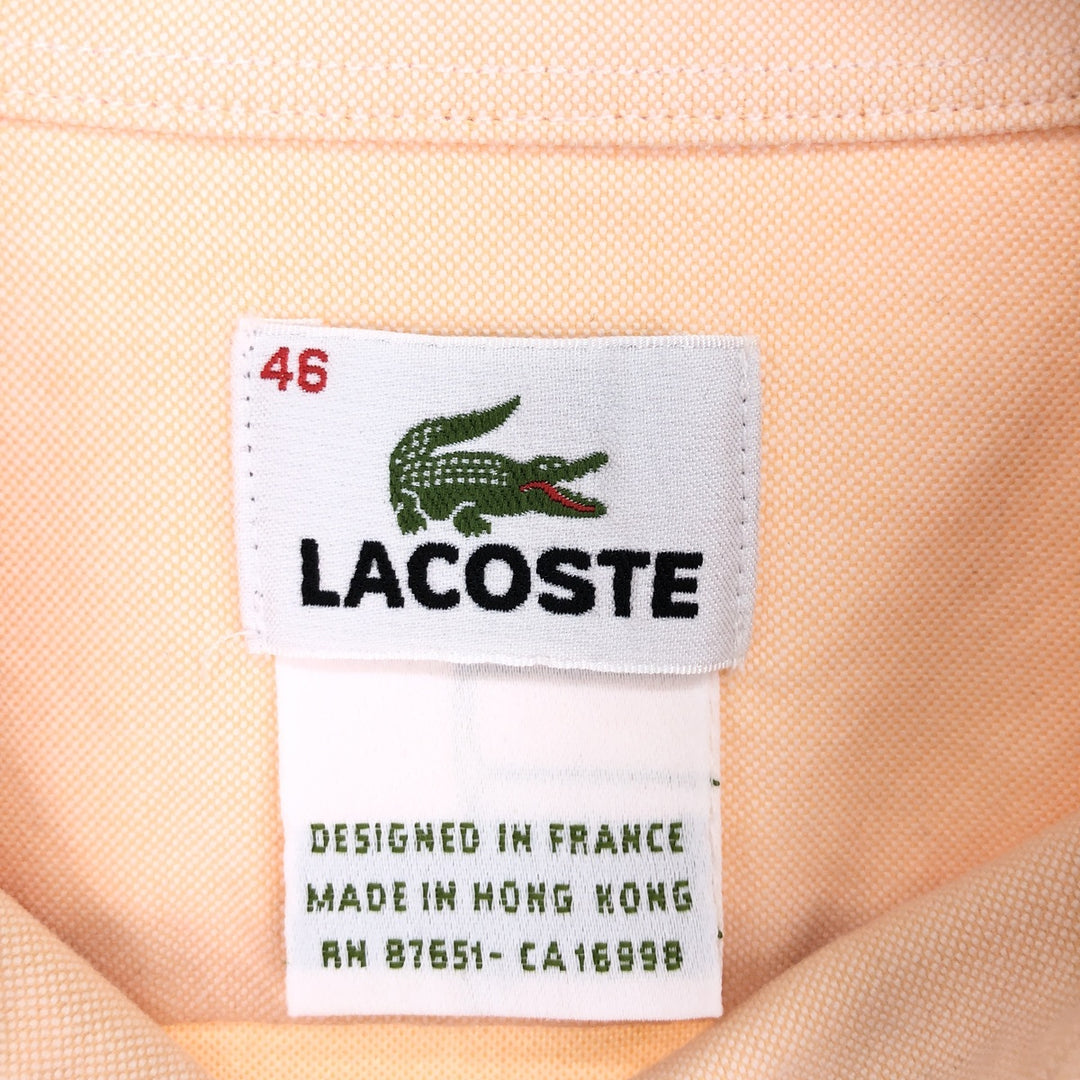 Lacoste LACOSTE Long Sleeve Button Down Shirt Size 46 Men's XXL /eaa443167