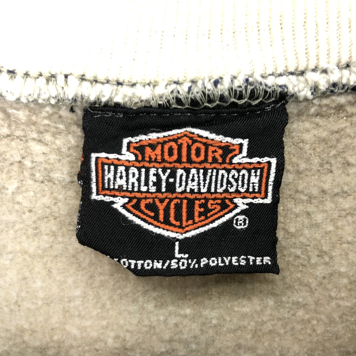 90'S Harley-Davidson plain blank sweatshirt, made in the USA, men's L, vintage /eaa443221
