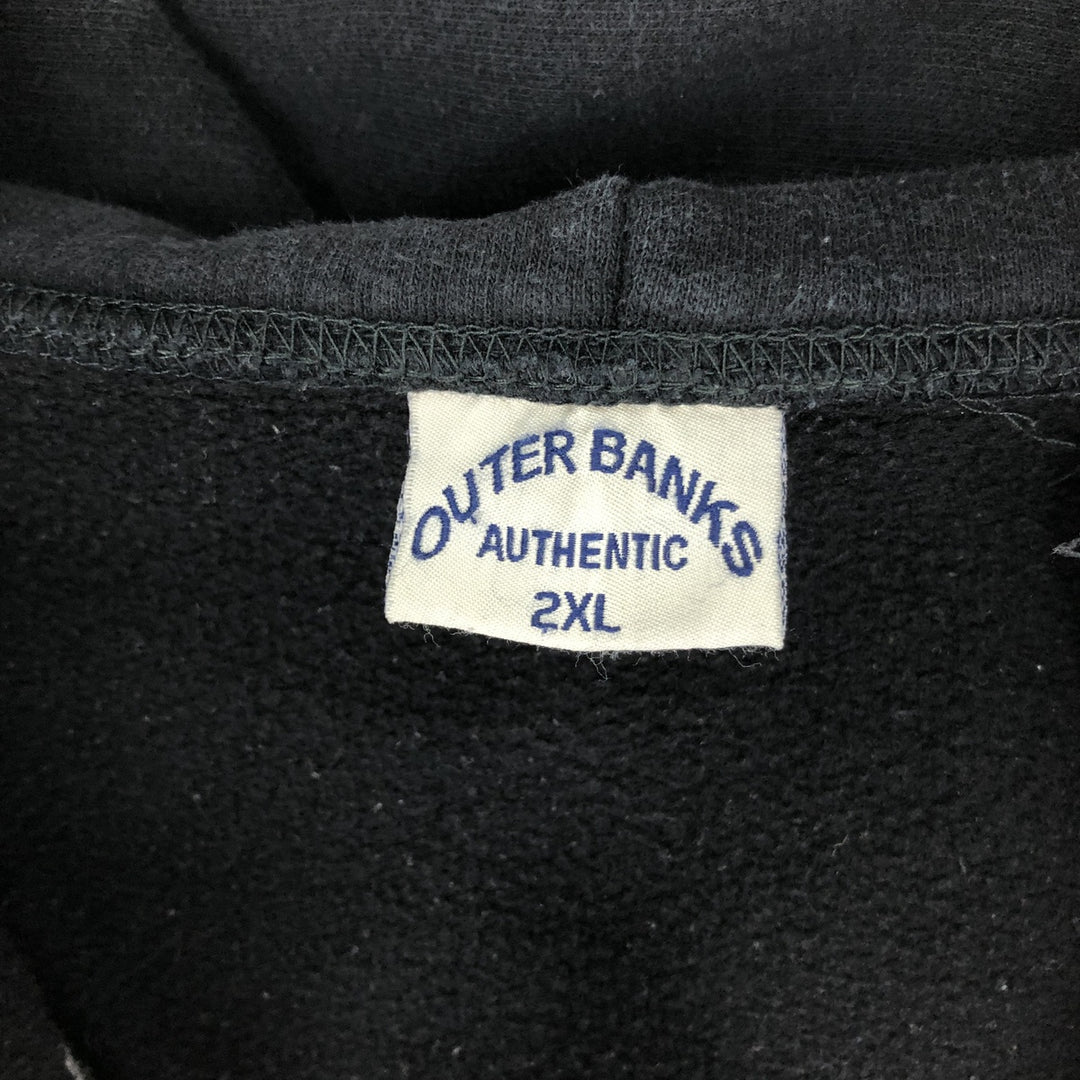 OUTER BANKS Sweat Full Zip Hoodie Men's XXL /eaa443234