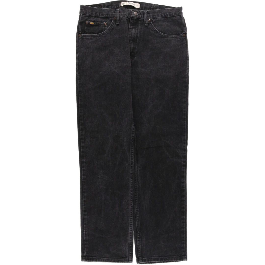 Lee REGULAR FIT Black Denim Pants Men's w34 /eaa443264