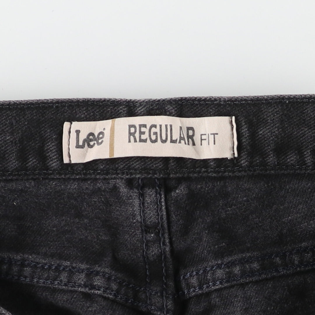 Lee REGULAR FIT Black Denim Pants Men's w34 /eaa443264