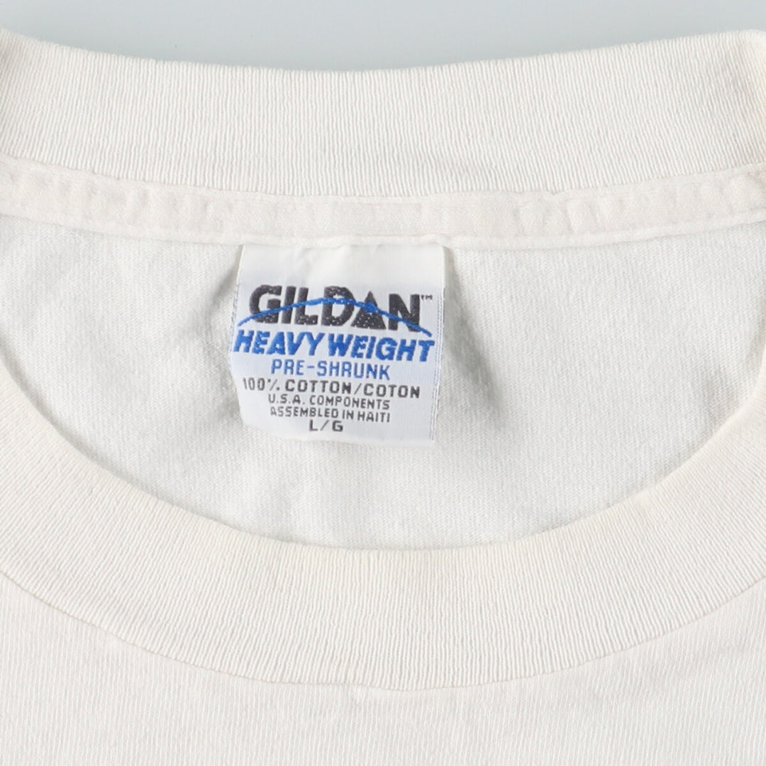 90s~ Gildan Printed T-shirt, Men's L, Vintage /eaa443333