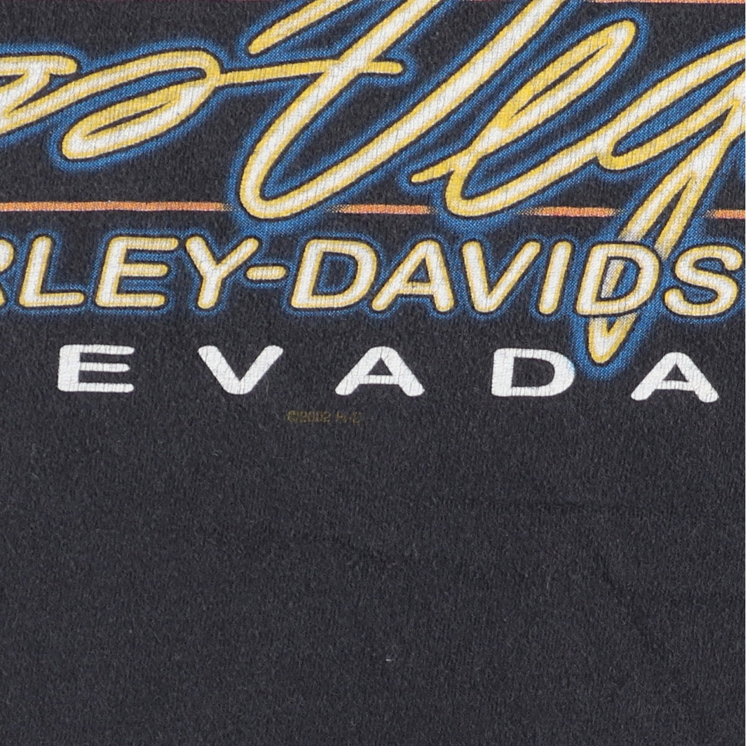 00'S Harley-Davidson Motorcycle Bike T-shirt Made in USA Men's XXL /eaa443351