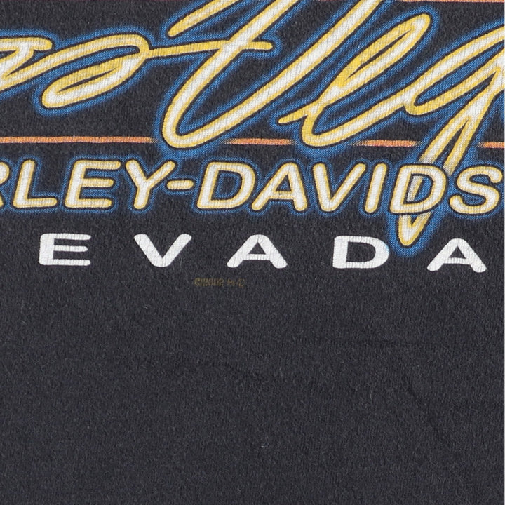 00'S Harley-Davidson Motorcycle Bike T-shirt Made in USA Men's XXL /eaa443351