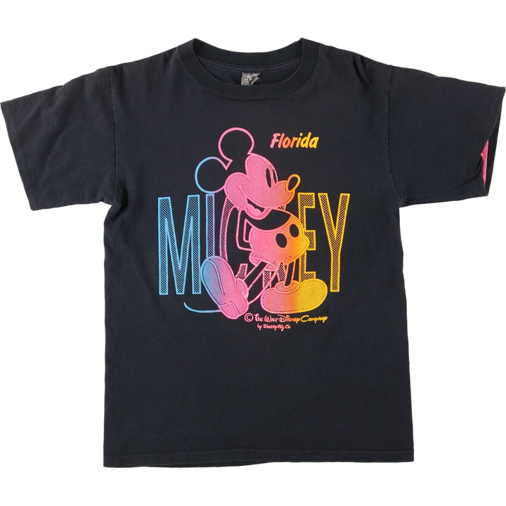 80's SHERRY'S MICKEY MOUSE Mickey Mouse character print T-shirt made in USA men's M vintage /eaa443404