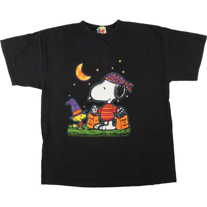 90'S TULTEX SNOOPY Character Print T-Shirt Men's XL Vintage /eaa443406