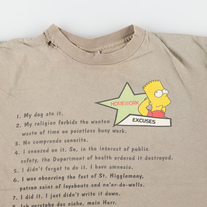 90'S STANLEY DESANTIS THE SIMPSONS Simpsons character print T-shirt made in USA men's L vintage /eaa443409