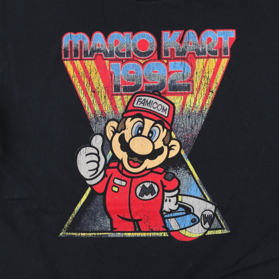 SUPER MARIO Super Mario character print T-shirt Men's XXL /eaa443418