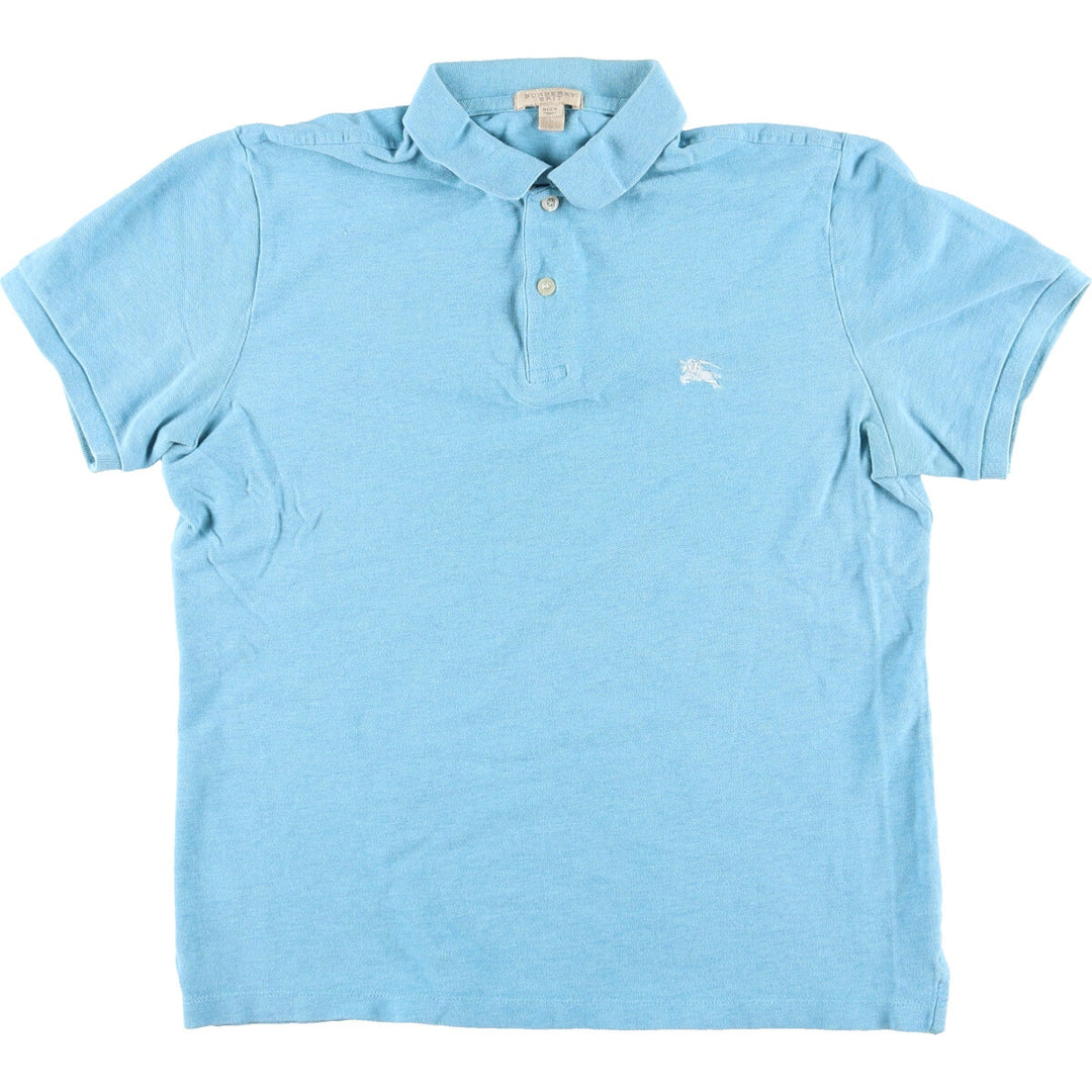 Burberry's short sleeve polo shirt, men's L /eaa443484