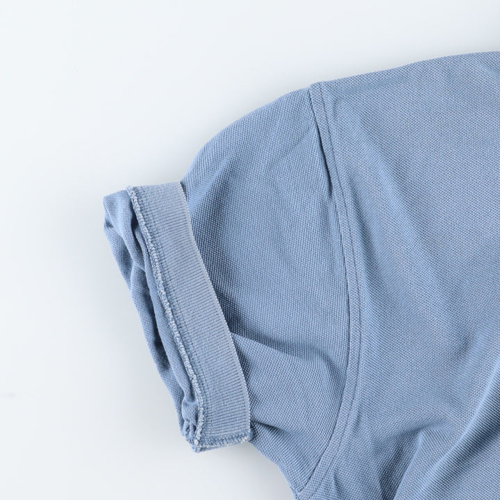90'S Tommy Hilfiger short sleeve polo shirt, men's size S, vintage cotton blue type Vintage Second Hand