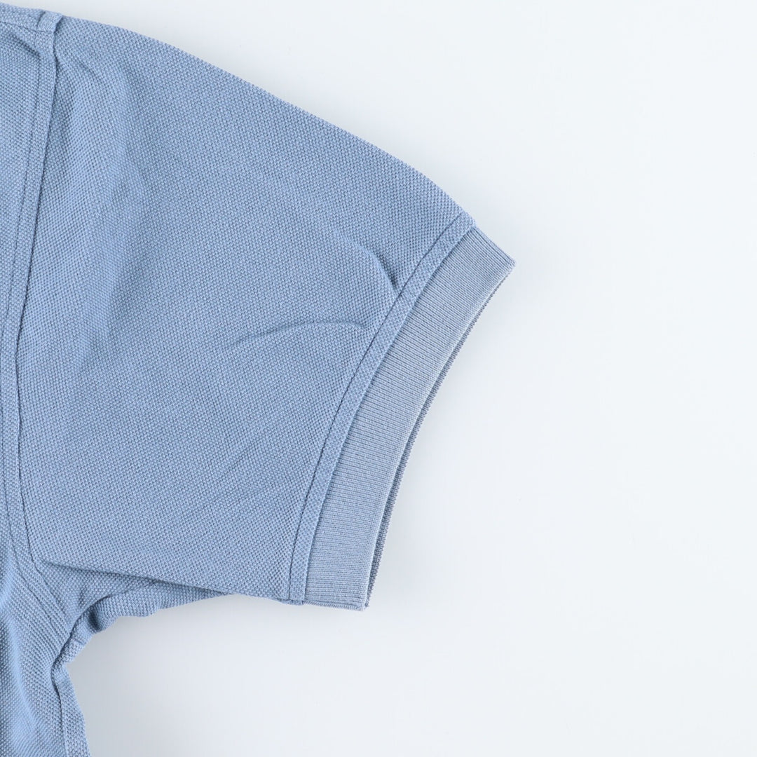 90'S Tommy Hilfiger short sleeve polo shirt, men's size S, vintage cotton blue type Vintage Second Hand