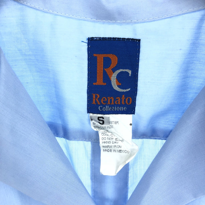 90'S RENATO Short Sleeve Open Collar Mexican Shirt Cuban Shirt Men's S Vintage /eaa443570