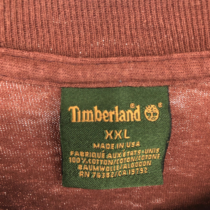 90'S Timberland Long Sleeve T-Shirt, Made in USA, Men's XXL, Vintage /eaa443598