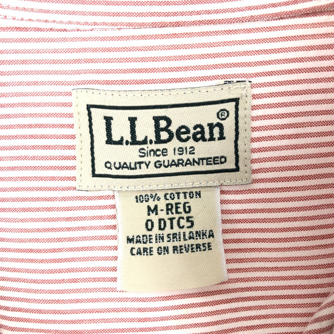 LLBean Long Sleeve Button-Down Striped Shirt Men's M /eaa443618