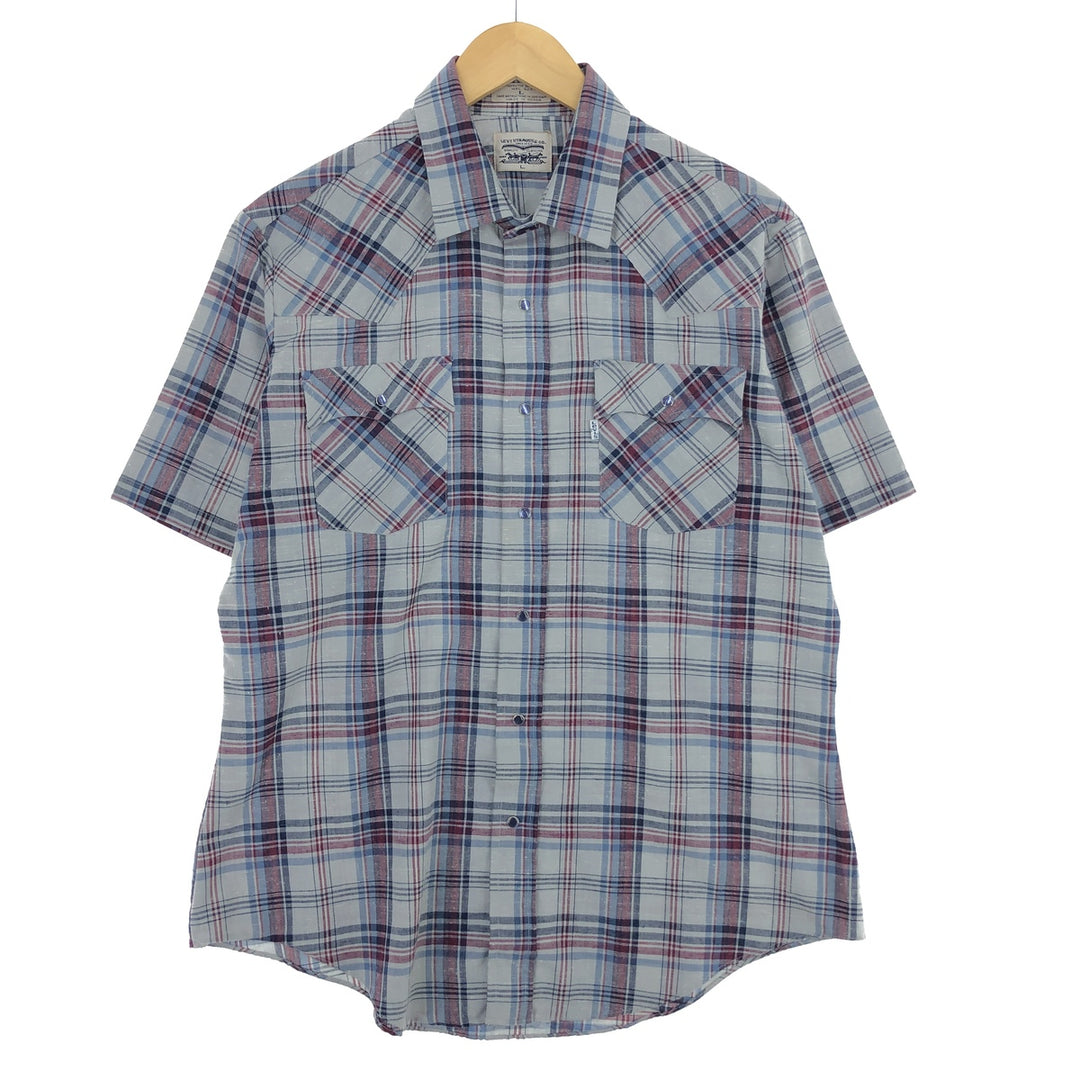 Levi's Short Sleeve Western Shirt Men's L /eaa443784