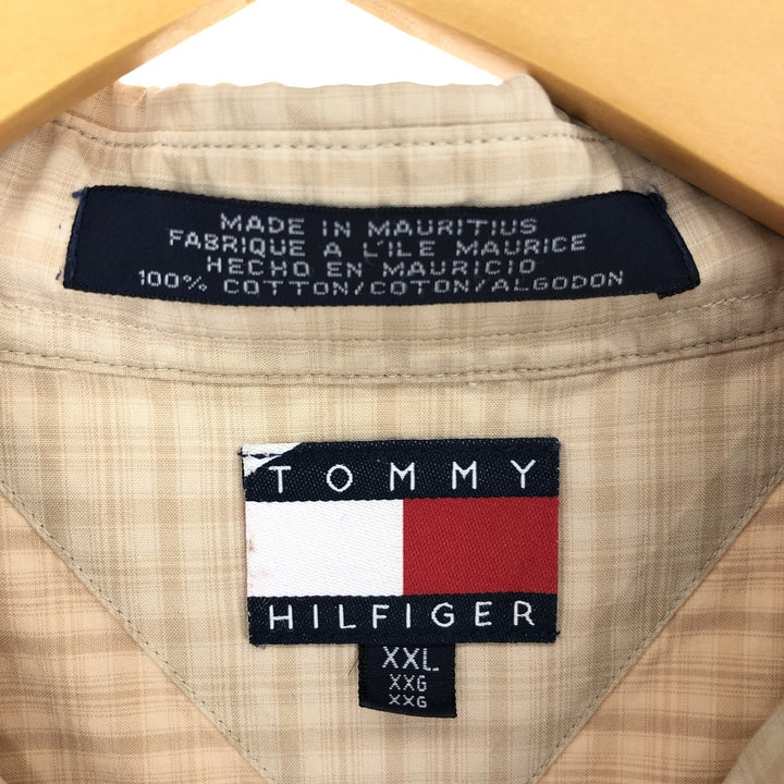 Tommy Hilfiger Short Sleeve Button Down Check Shirt Men's XXL /eaa443786