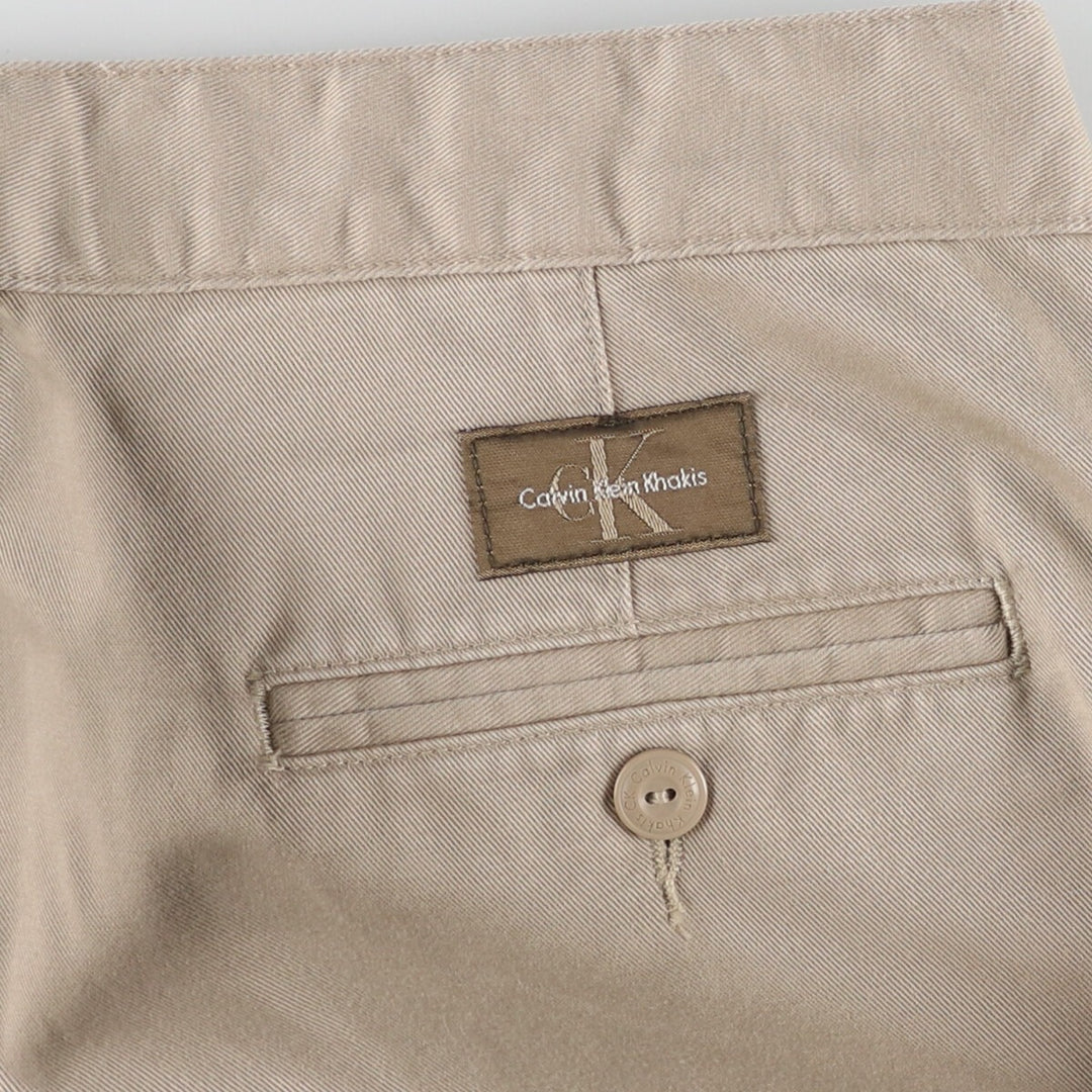 Calvin Klein Khakis Two-pleat Chino Pants Men's W30 / eaa443838