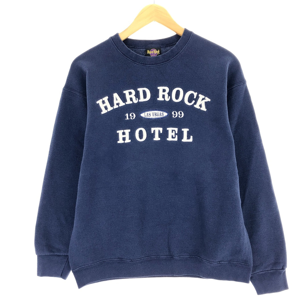 90'S HARD ROCK HOTEL Advertising Sweatshirt Trainer Men's L Vintage /eaa443863