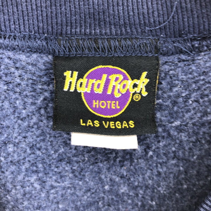 90'S HARD ROCK HOTEL Advertising Sweatshirt Trainer Men's L Vintage /eaa443863