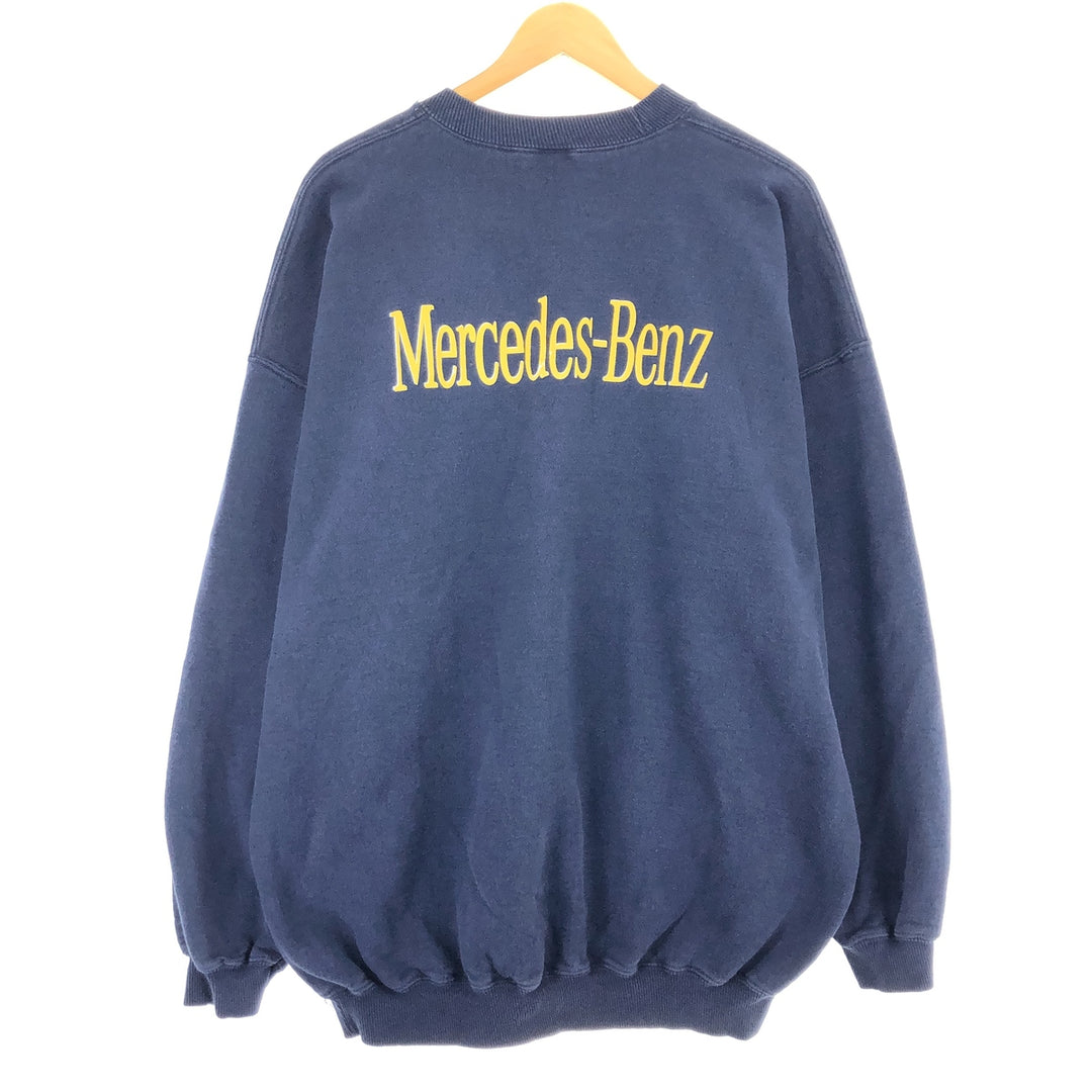 Gildan Mercedes-Benz Back Print Advertising Sweatshirt, Men's XXL /eaa443866