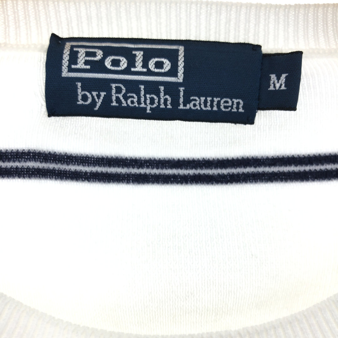 Ralph Lauren POLO by Ralph Lauren Striped Pattern Pima Cotton Knit Sweater Men's M /eaa443886