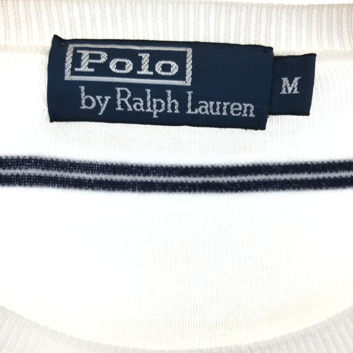 Ralph Lauren POLO by Ralph Lauren Striped Pattern Pima Cotton Knit Sweater Men's M /eaa443886