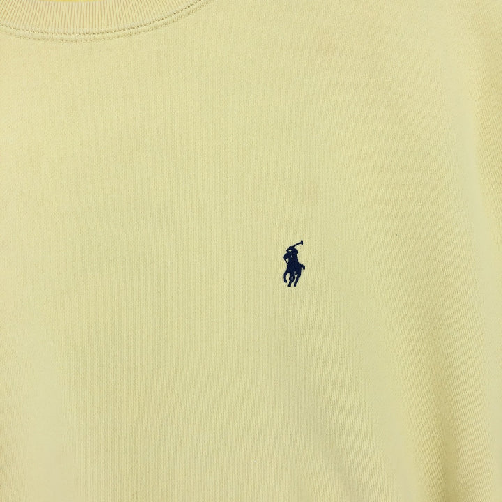 Ralph Lauren POLO by Ralph Lauren One Point Logo Sweatshirt Trainer Men's M /eaa443887