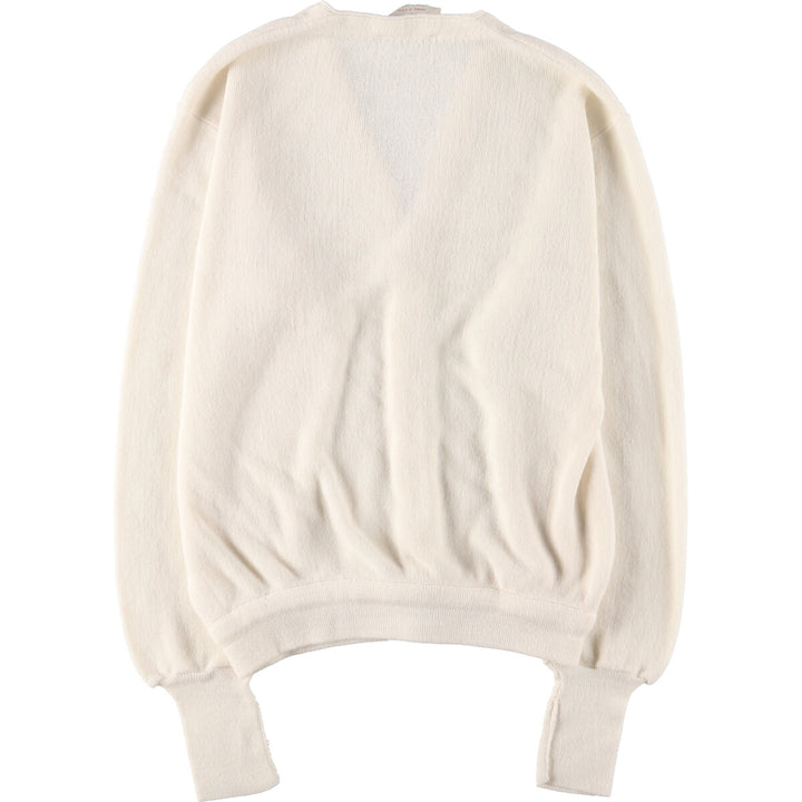 70'S JEFFLINKS Acrylic Knit Cardigan Made in USA Men's L Vintage /eaa443891