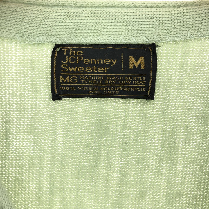 70'S JCPenney Acrylic Knit Cardigan Men's Medium Vintage /eaa443896