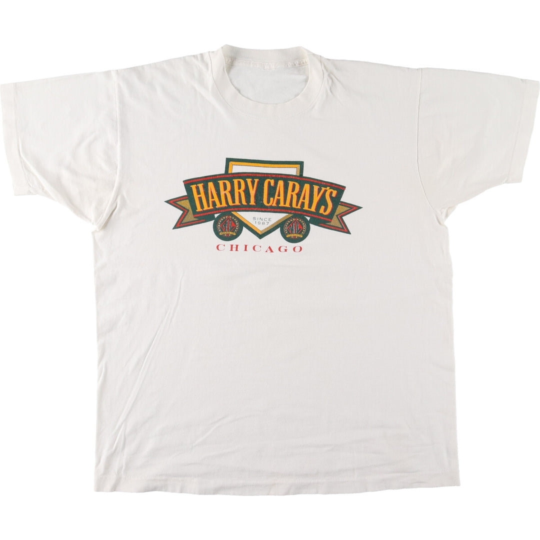 90'S HARRY CARAY'S Advertising T-shirt Men's L Vintage /eaa443965