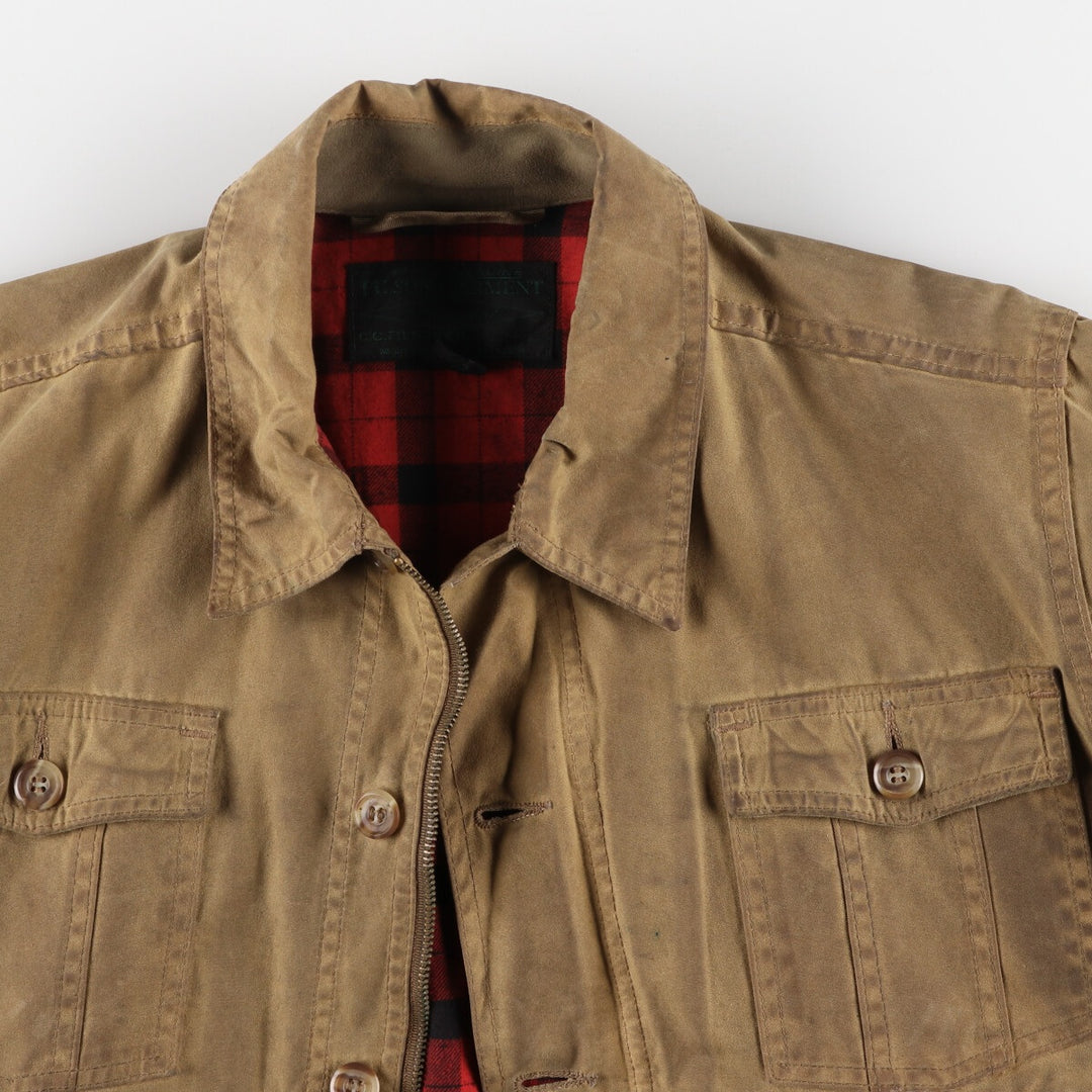 FILSON Waxed Cotton Oiled Jacket Made in USA Men's M /eaa444065