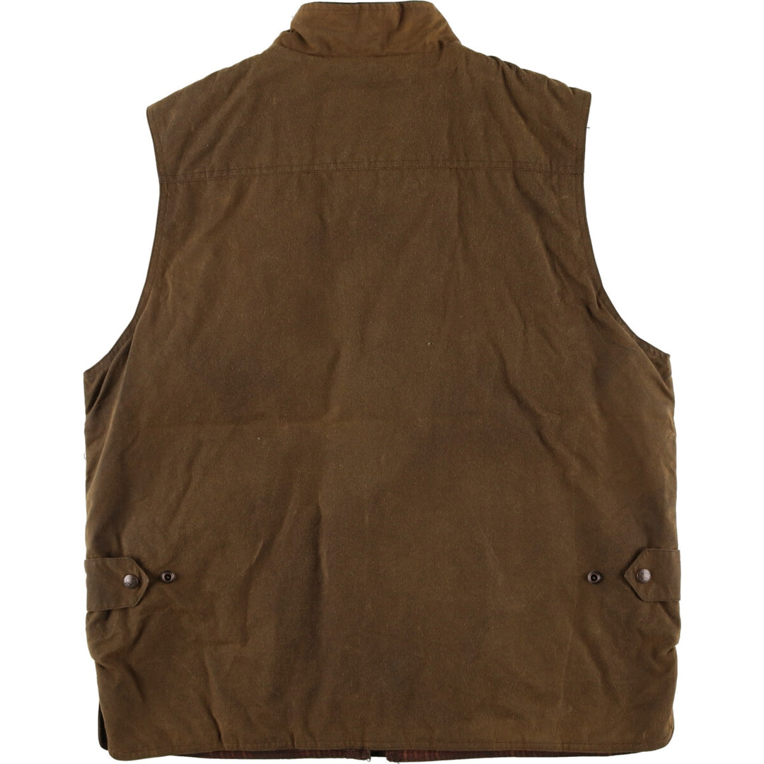 OUTBUCK Waxed Cotton Oiled Vest Men's XL /eaa444082