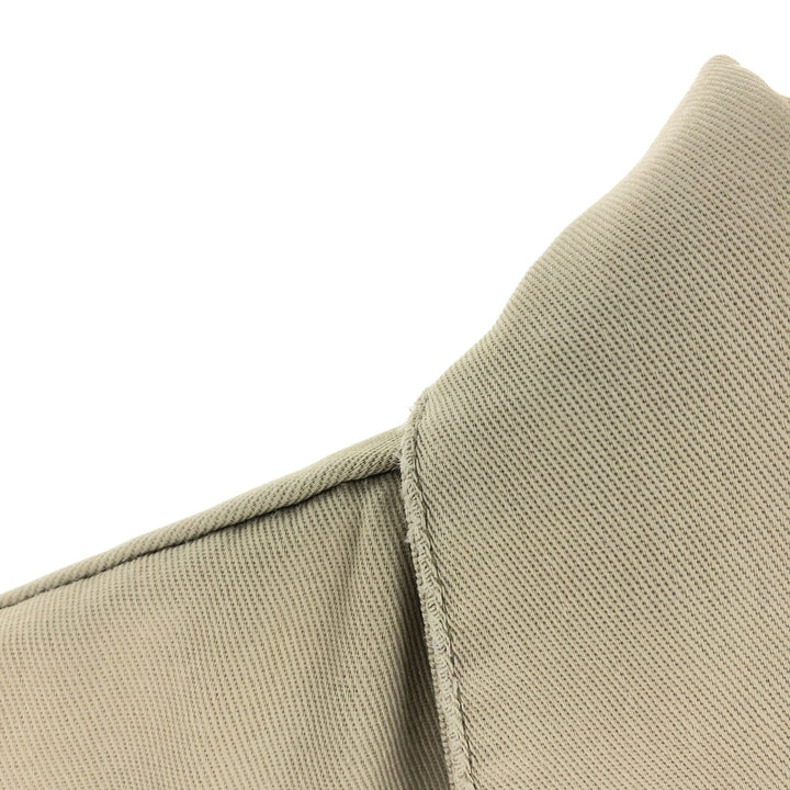 70'S BIG MAC Short Sleeve Work Shirt Men's Medium Vintage polyester Beige type Vintage Second Hand