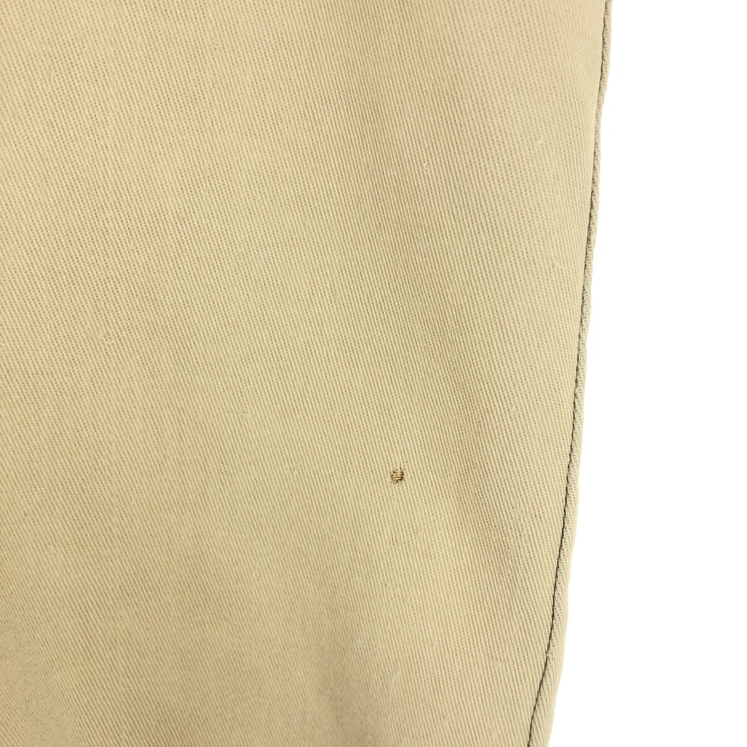 70'S BIG MAC Short Sleeve Work Shirt Men's Medium Vintage polyester Beige type Vintage Second Hand