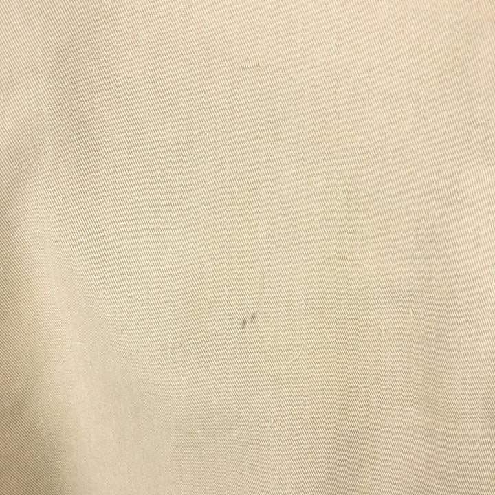 70'S BIG MAC Short Sleeve Work Shirt Men's Medium Vintage polyester Beige type Vintage Second Hand