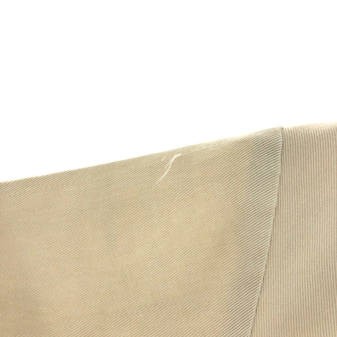 70'S BIG MAC Short Sleeve Work Shirt Men's Medium Vintage polyester Beige type Vintage Second Hand