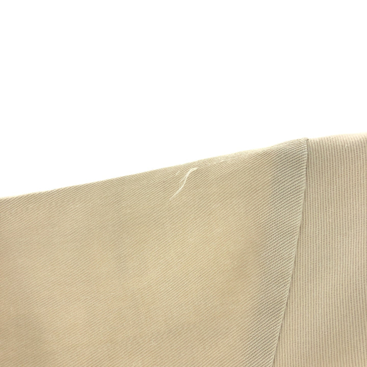 70'S BIG MAC Short Sleeve Work Shirt Men's Medium Vintage polyester Beige type Vintage Second Hand