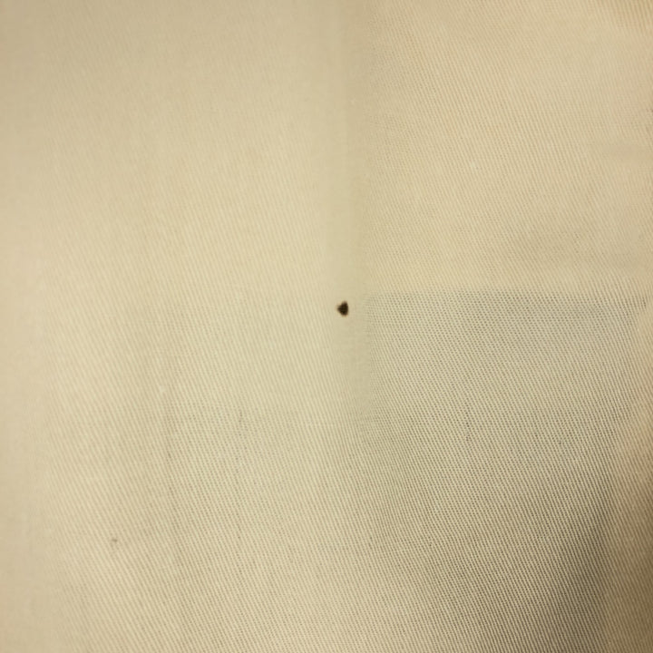 70'S BIG MAC Short Sleeve Work Shirt Men's Medium Vintage polyester Beige type Vintage Second Hand