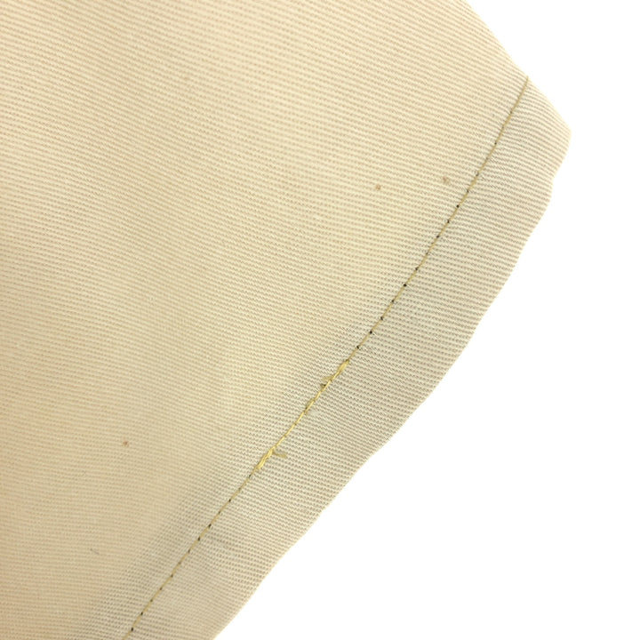 70'S BIG MAC Short Sleeve Work Shirt Men's Medium Vintage polyester Beige type Vintage Second Hand