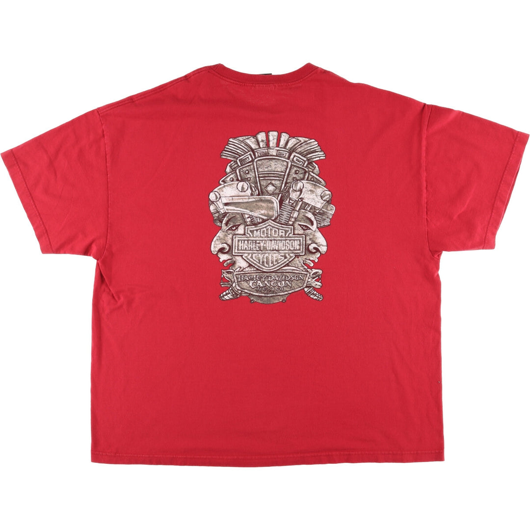 Big Size Harley-Davidson Motorcycle Bike T-Shirt Men's XXXL /eaa444102