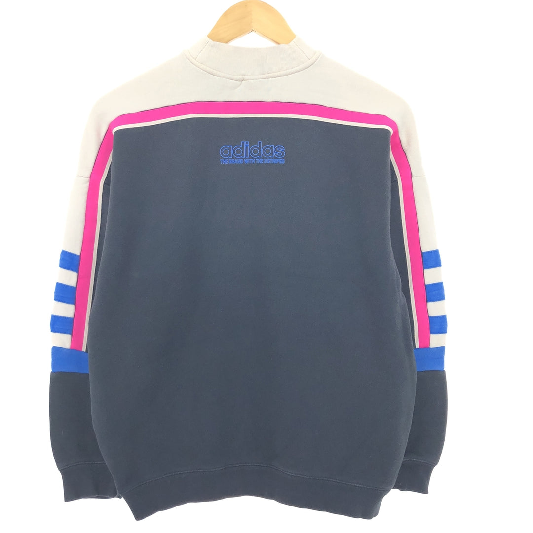 Adidas Originals High Neck Logo Sweatshirt Trainer Women's M /eaa444118